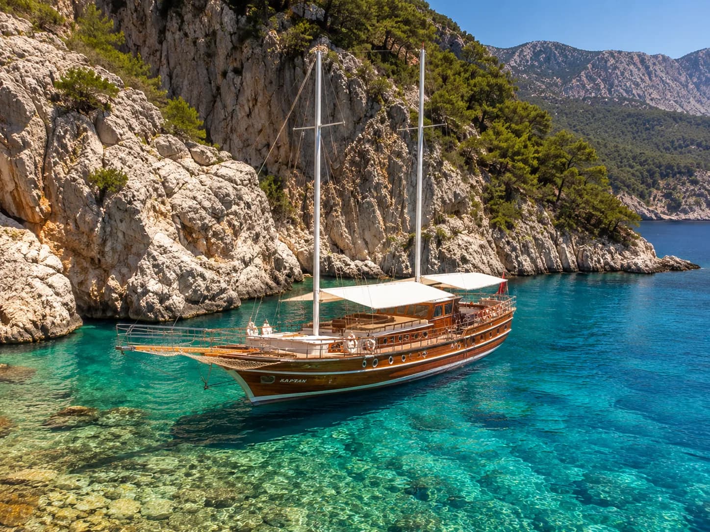 Turquoise Coast Boat Trip in Antalya