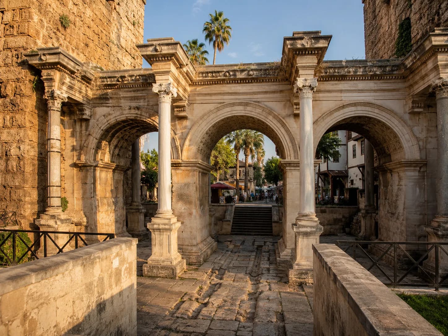 Hadrian's Gate in Antalya