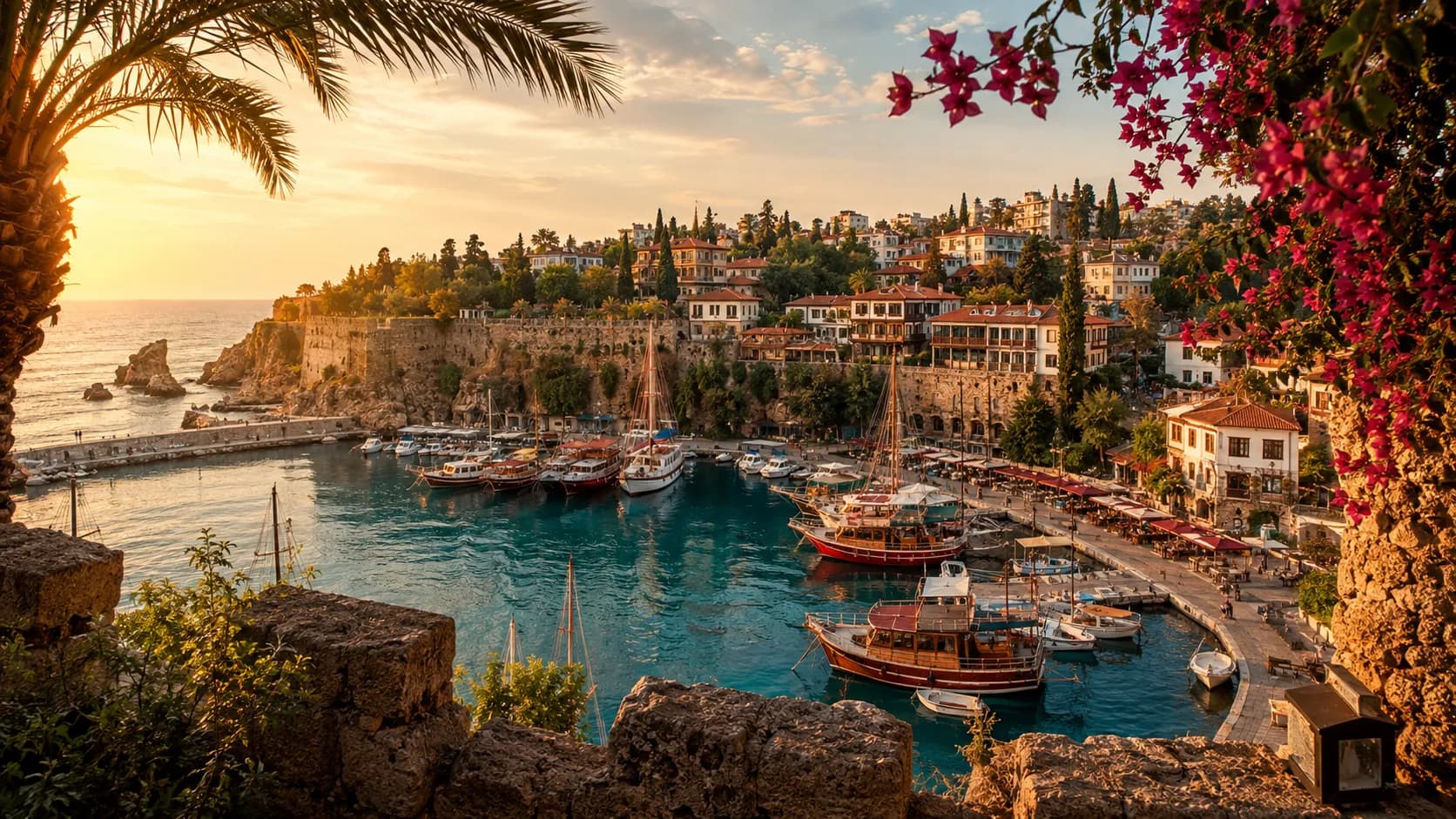 Kaleiçi Old Town & Harbour in Antalya