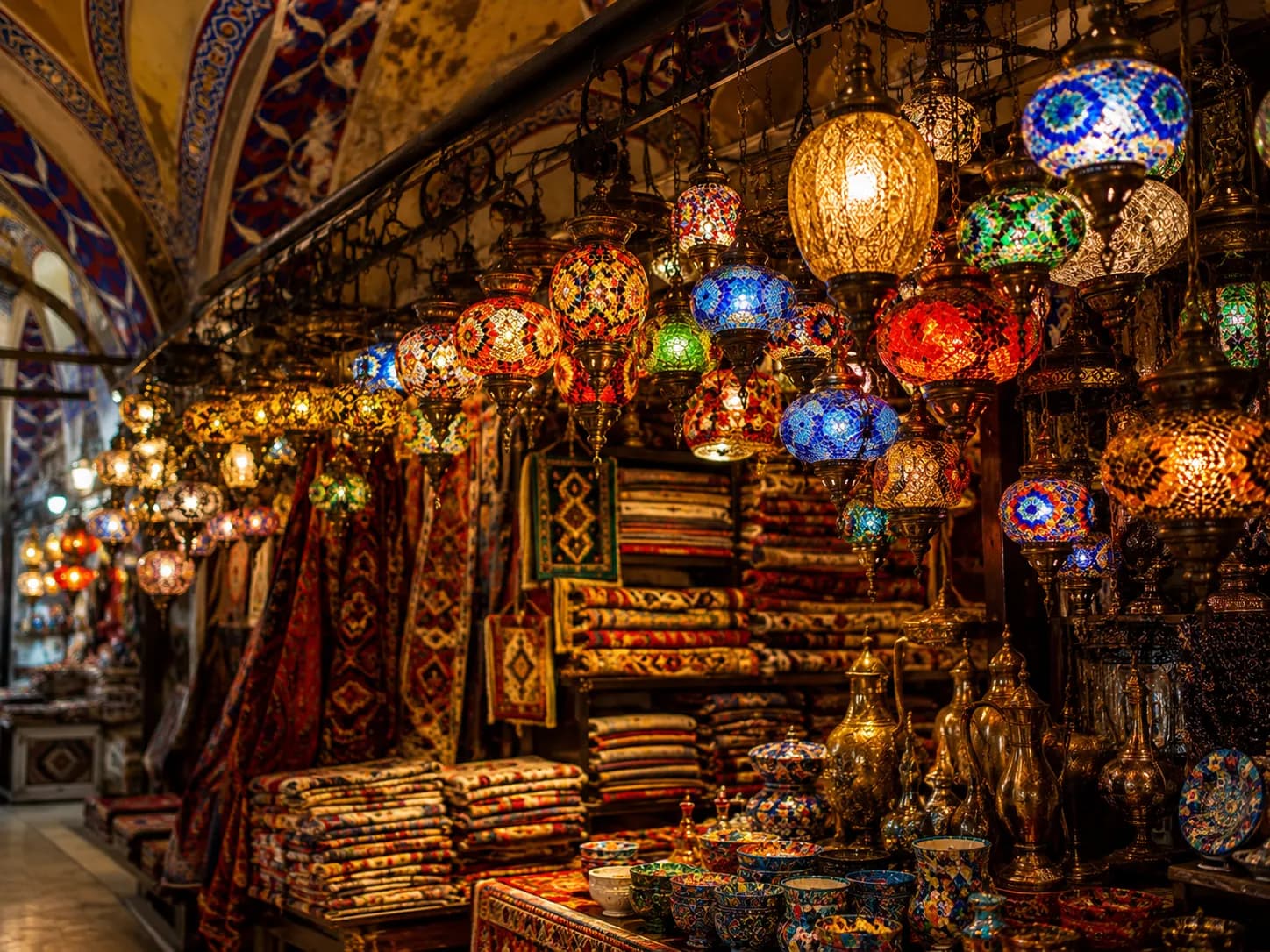Grand Bazaar & Spice Bazaar in Istanbul