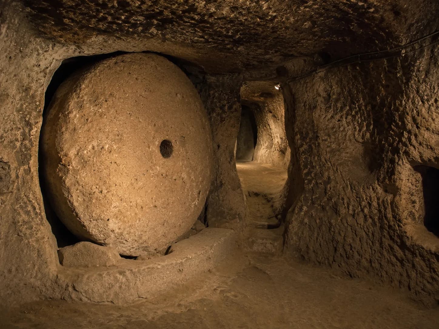 Derinkuyu Underground City in Cappadocia