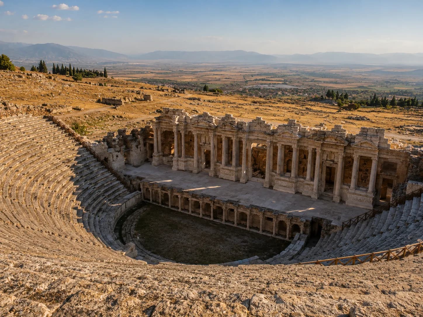 Hierapolis Roman Theatre in Pamukkale