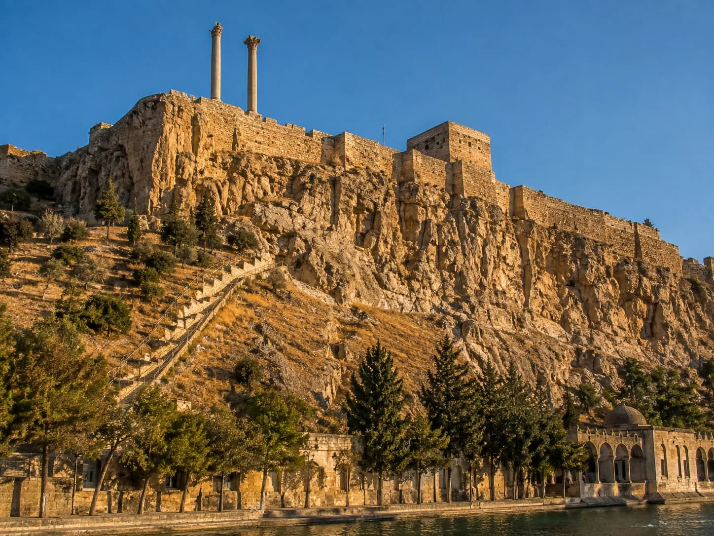 Urfa Castle in Şanlıurfa